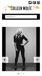 Mobile Screenshot of colleenwolfe.com